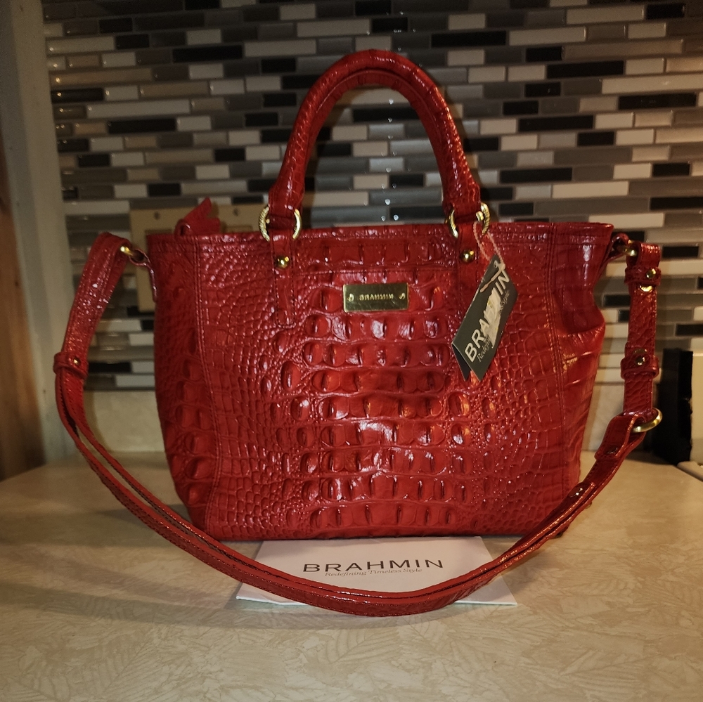 BRAHMIN  MINI ARNO- PARTY RED MELBOURNE